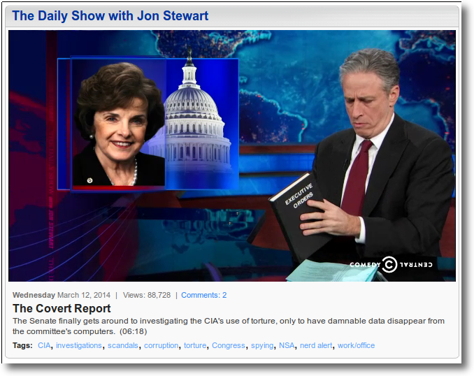 Daily Show CIA