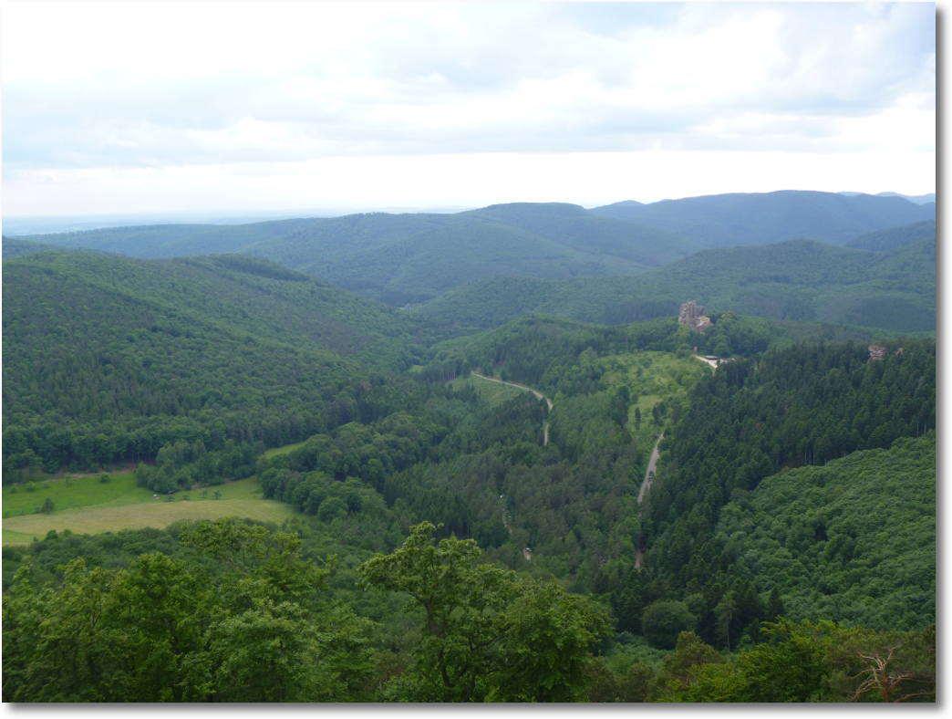 Vogesen Fleckenstein Löwenburg