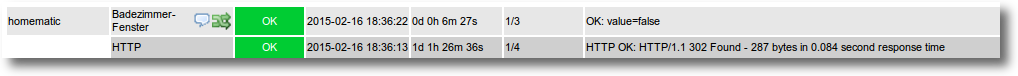 Homematic Nagios