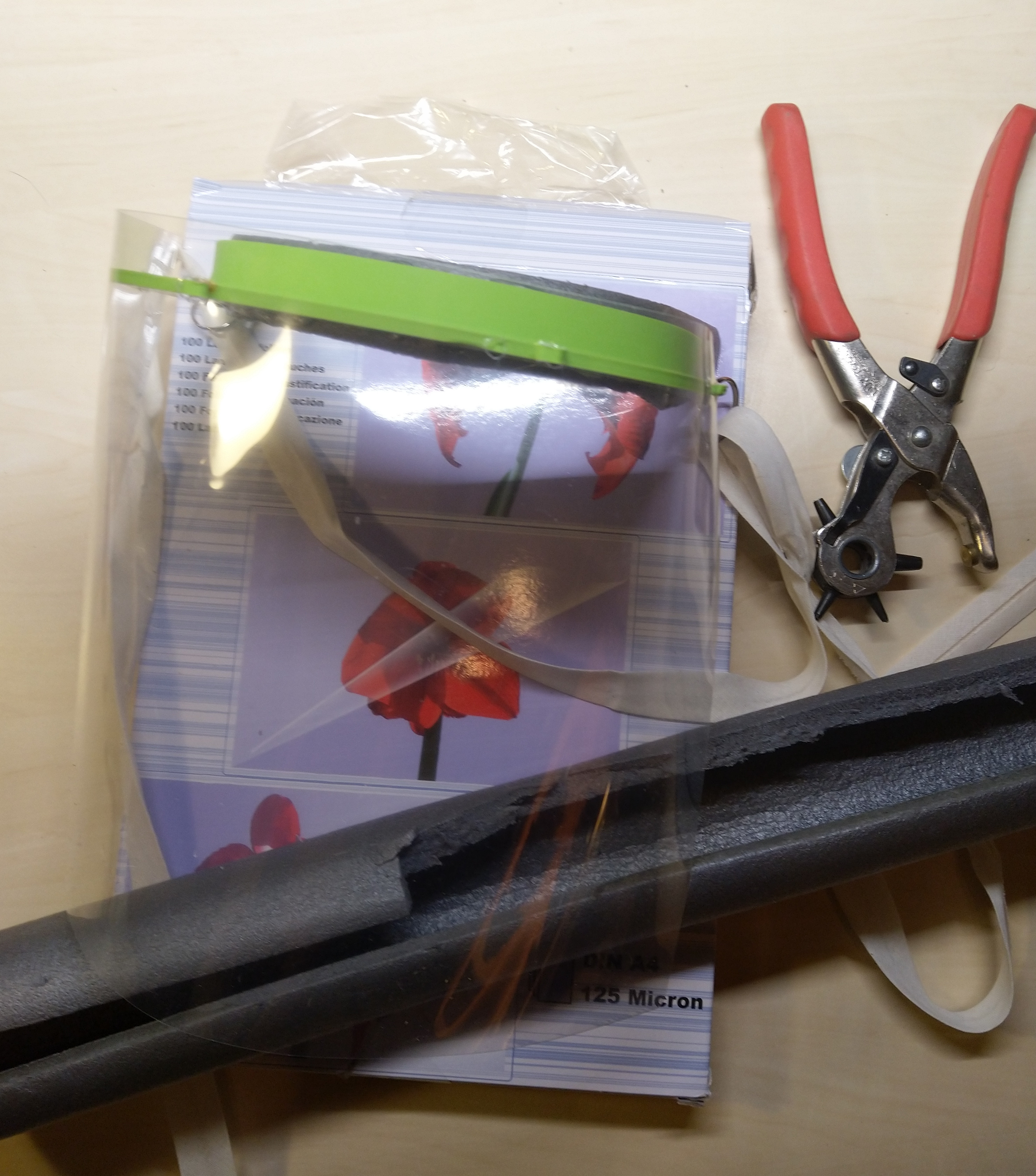 COVID19 3D Druck Gesichtsschutz