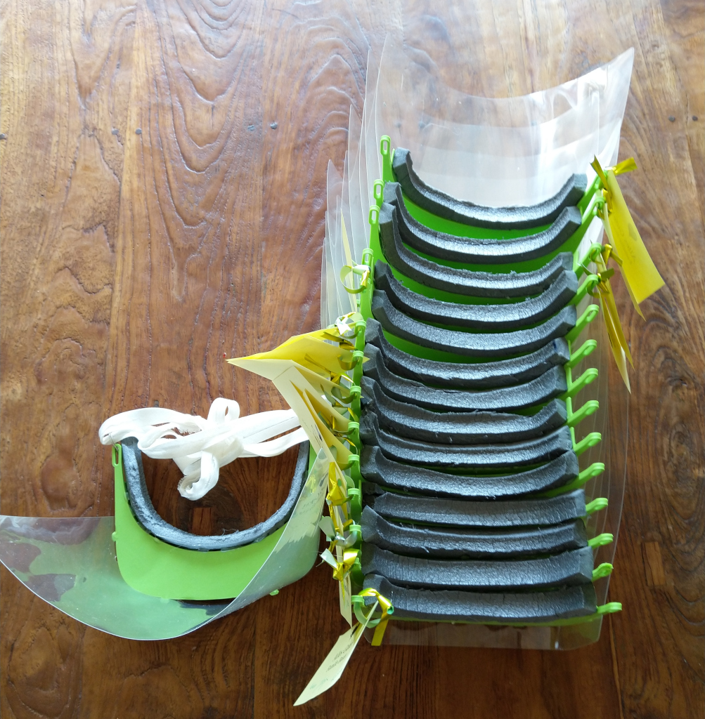 COVID19 3D Druck Gesichtsschutz