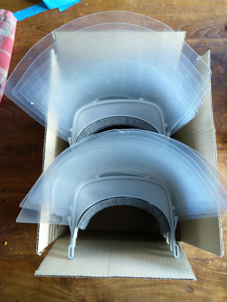 COVID19 3D Druck Gesichtsschutz