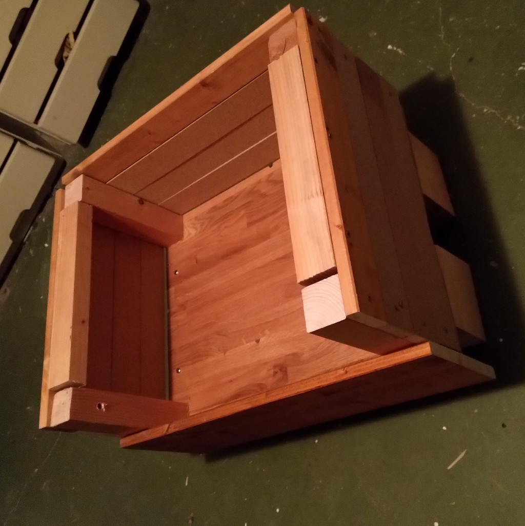 Hundesofa im Rohzustand