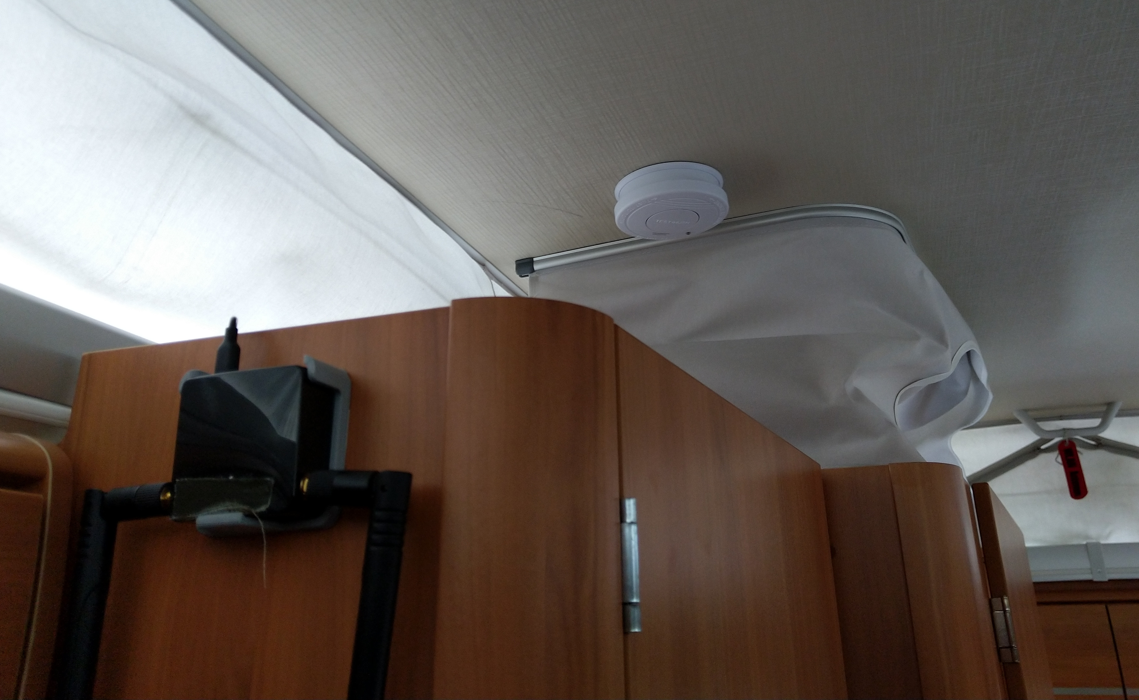 Rauchmelder im Wohnwagen
