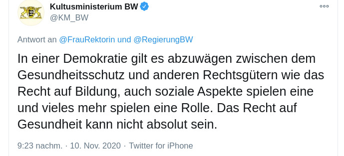 Bildung wichtiger als Gesundheit