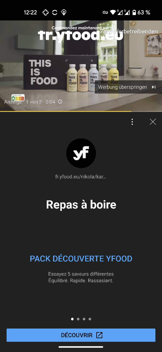 Youtube Werbung ist Mist