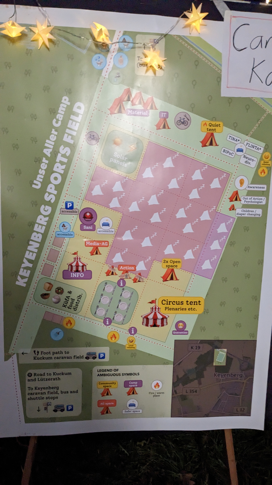 Lageplan Unser aller Camp Kallenberg