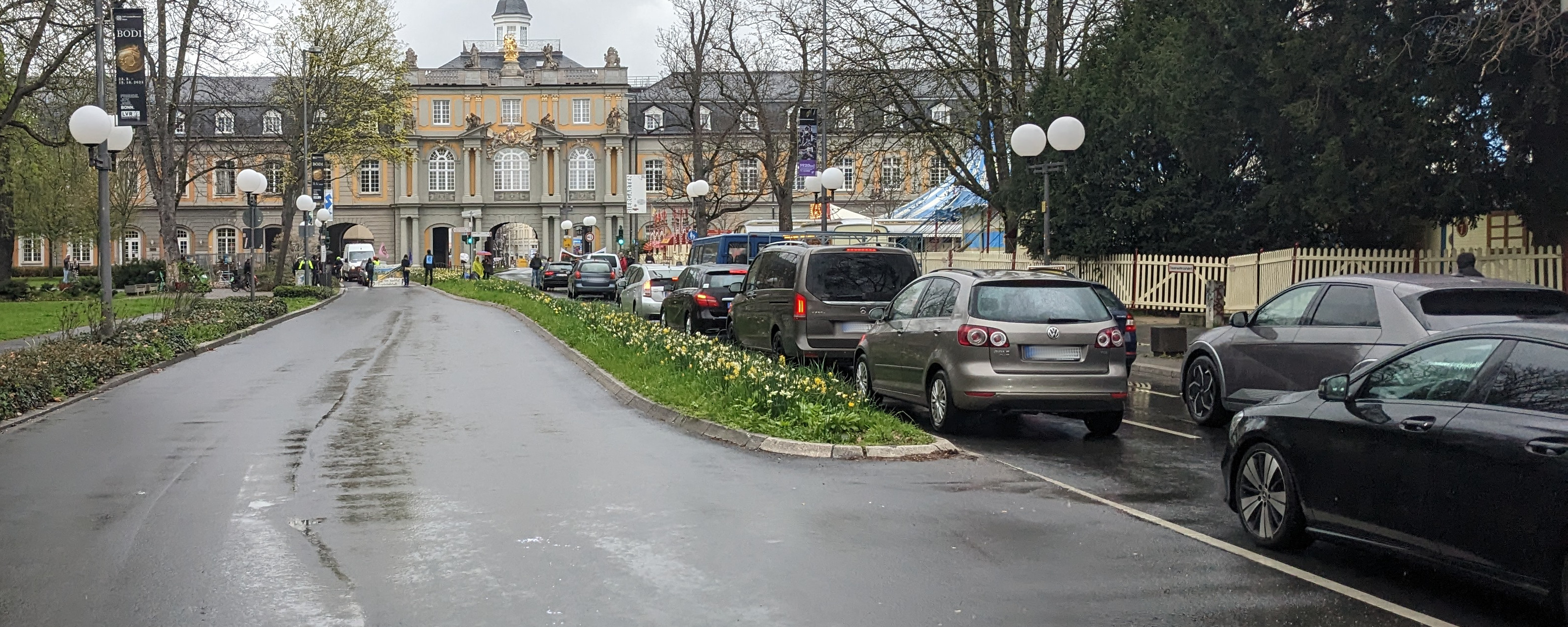 XR Swarming auf der B9 in Bonn