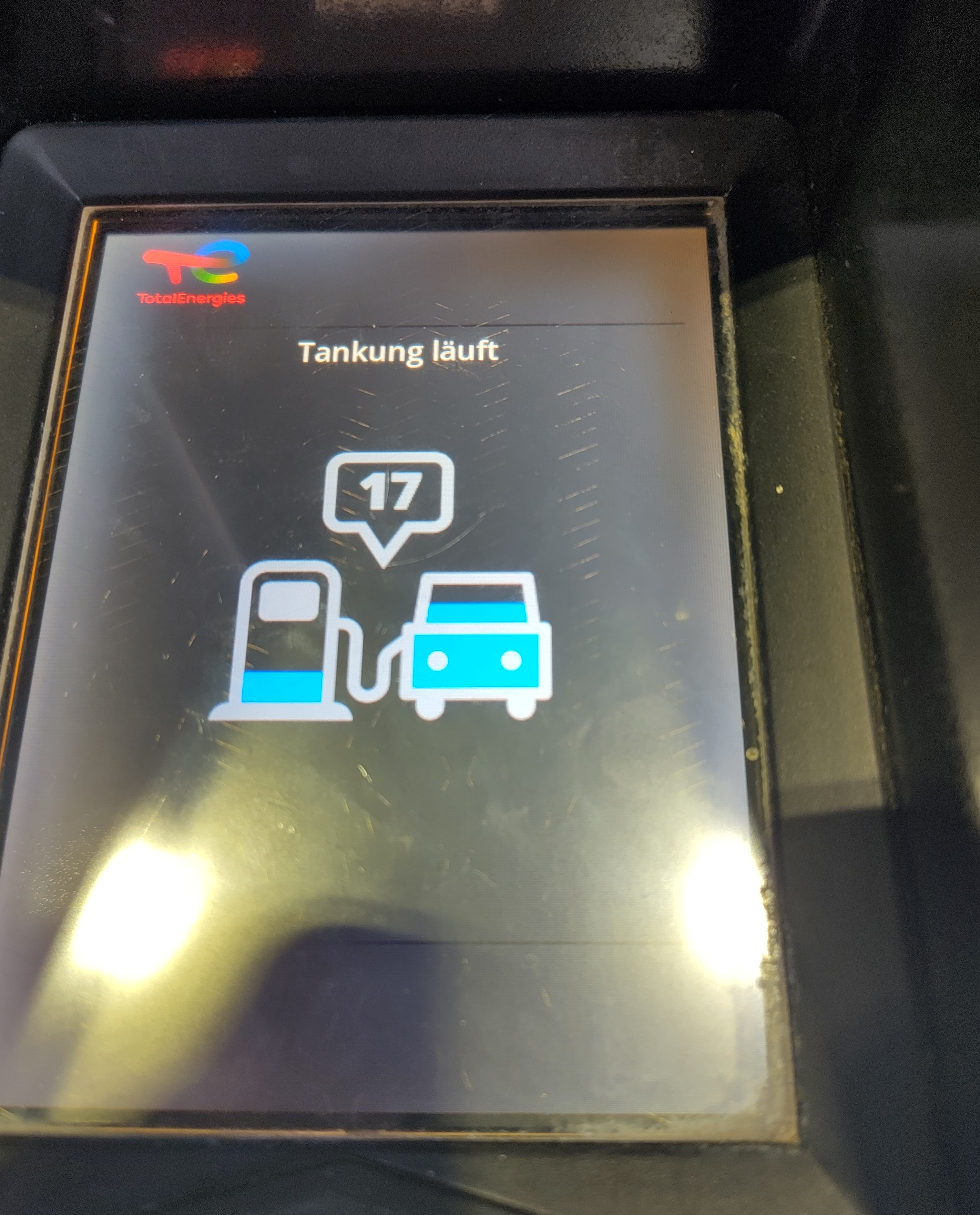 Schlechter Übersetzung an der Zapfstation