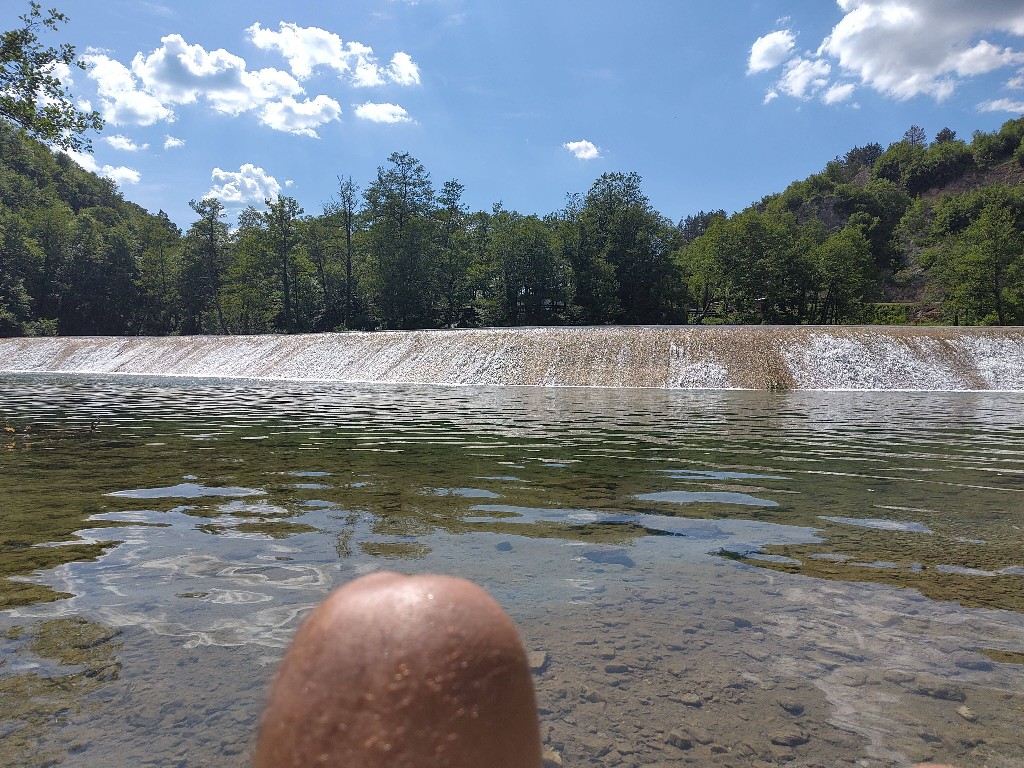 Badegelegenheit am Pliva See 