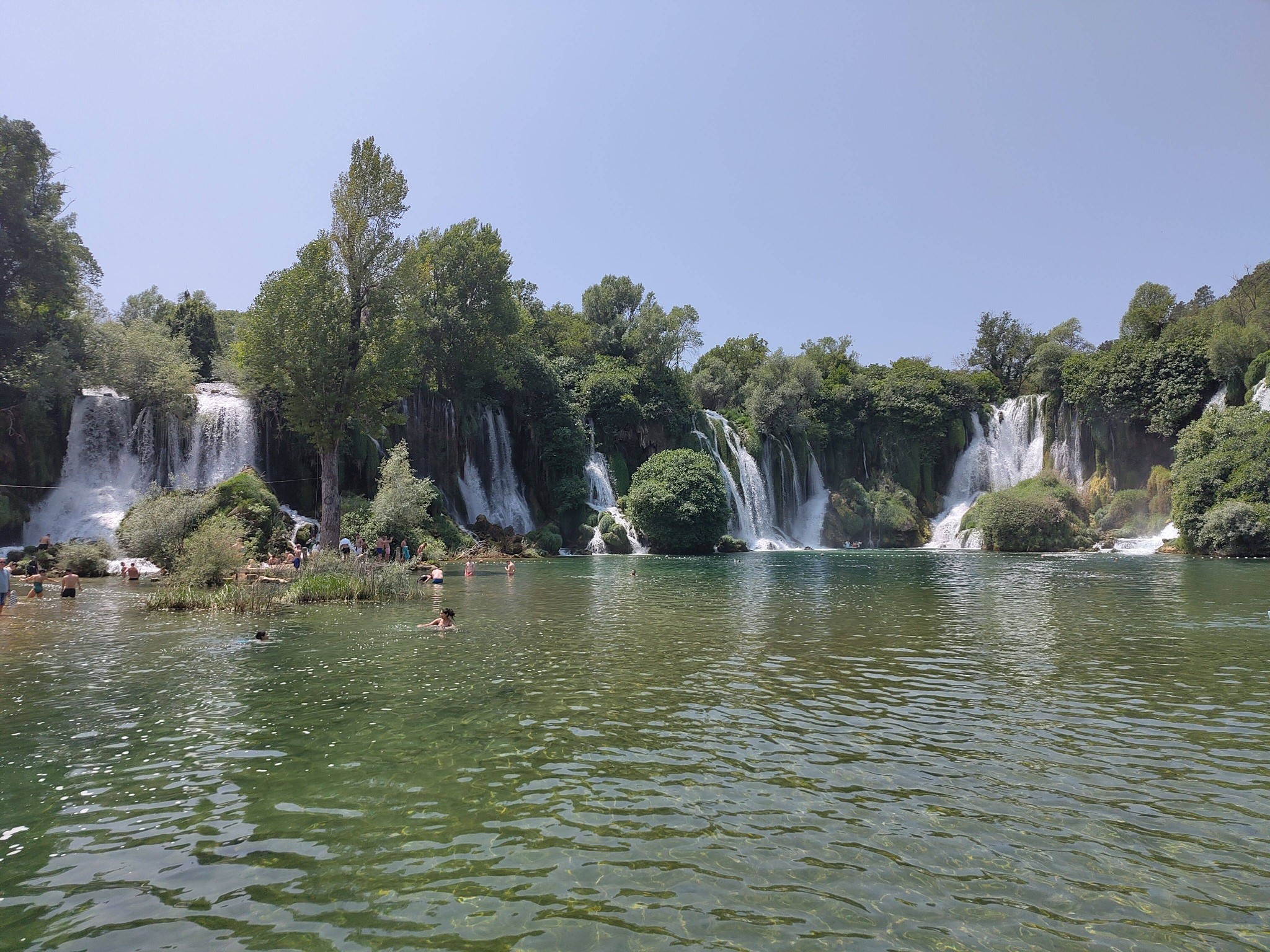 Die Wasserfälle von Kravica