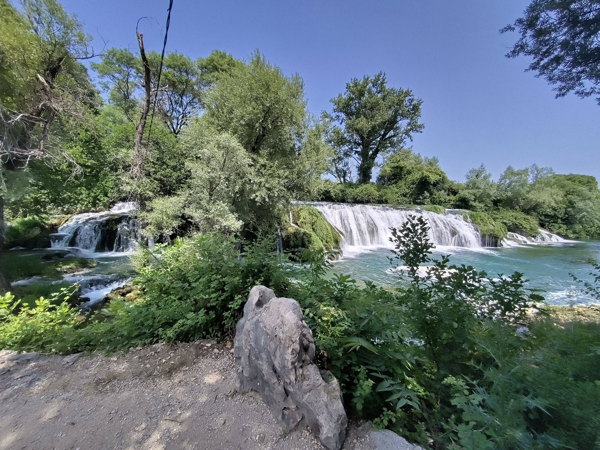 Die Wasserfälle von Kokusa