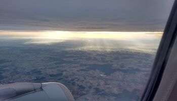 Anflug auf München