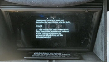 DIY Teleprompter im Einsatz