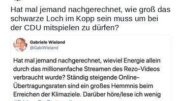 Stromverbrauch eines youtube Videos