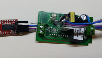 Sonoff Basic Schalter mit Seriell USB Adapter verbinden