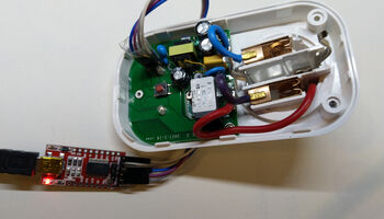 Sonoff S20 Steckdose mit Seriell USB Adapter verbinden