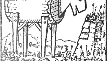 Zeichnung Trojanisches Pferd